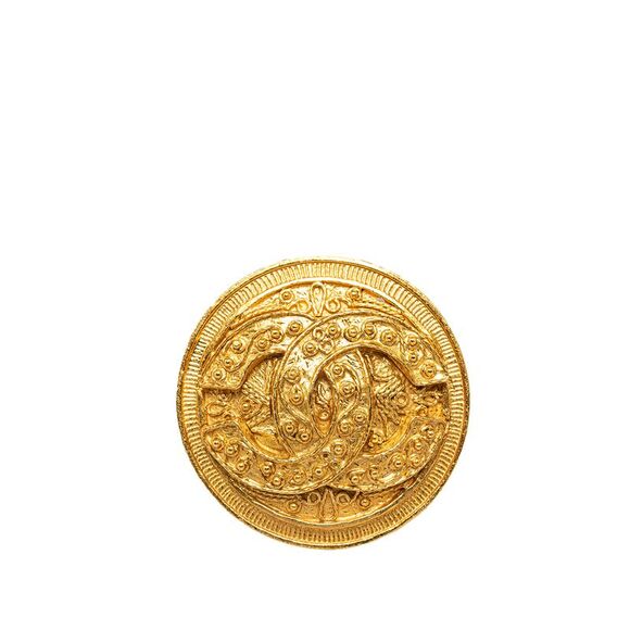 Pre Loved chanel Women Gold Brooches - Picture 1 of 7